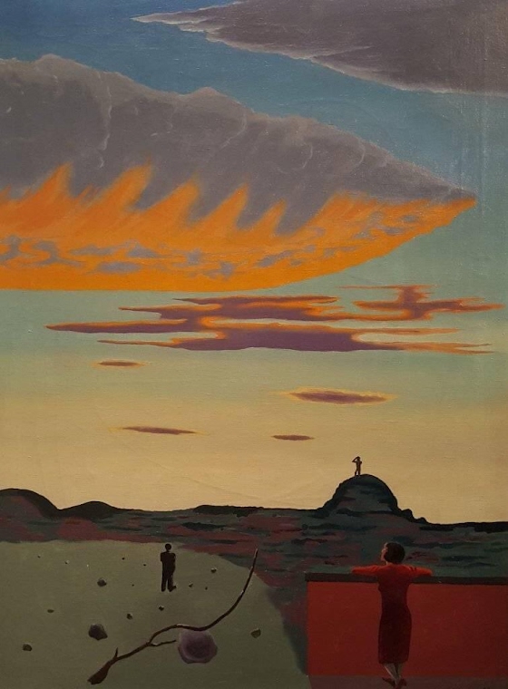 Vilhelm Bjerke Petersen ~ Romantic Paranoid Landscape