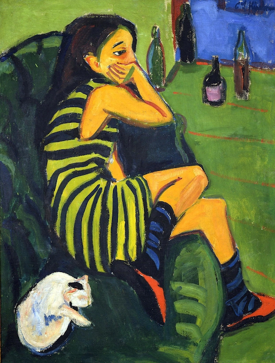 Ernst Ludwig Kirchner ~ Artistin (Marzella)