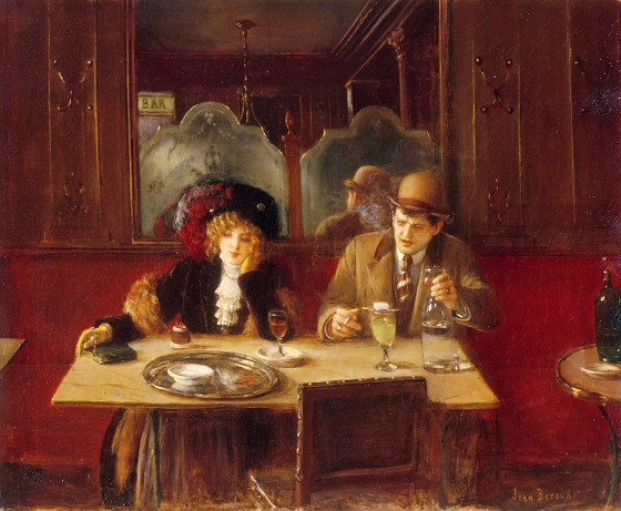 Jean Béraud ~ Au café, dit l'Absinthe