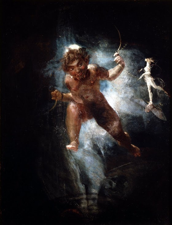 Henry Fuseli ~ Puck, or Robin Goodfellow