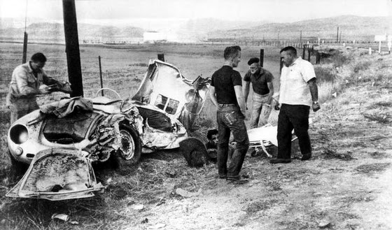 James Dean Car Crash