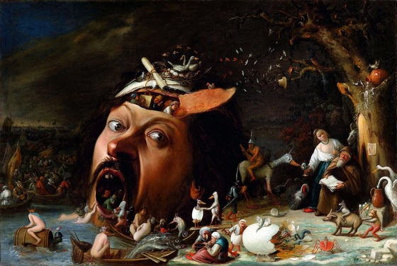 Joos van Craesbeeck ~ The temptation of St. Anthony