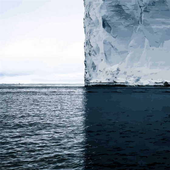 David Burdeny ~ Mercators Projection, Antarctica, 2007