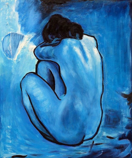 Pablo Picasso ~ Blue Nude
