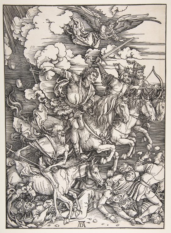 Albrecht Dürer ~ The Four Horsemen, from The Apocalypse