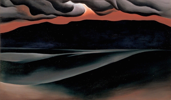 Georgia O’Keeffe ~ Storm Cloud, Lake George