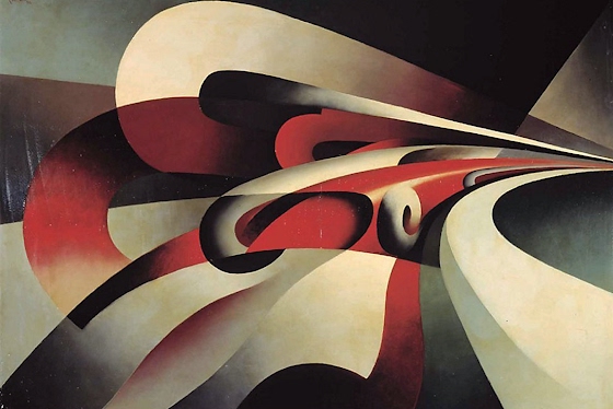 Tullio Crali ~ The Force of the Bend