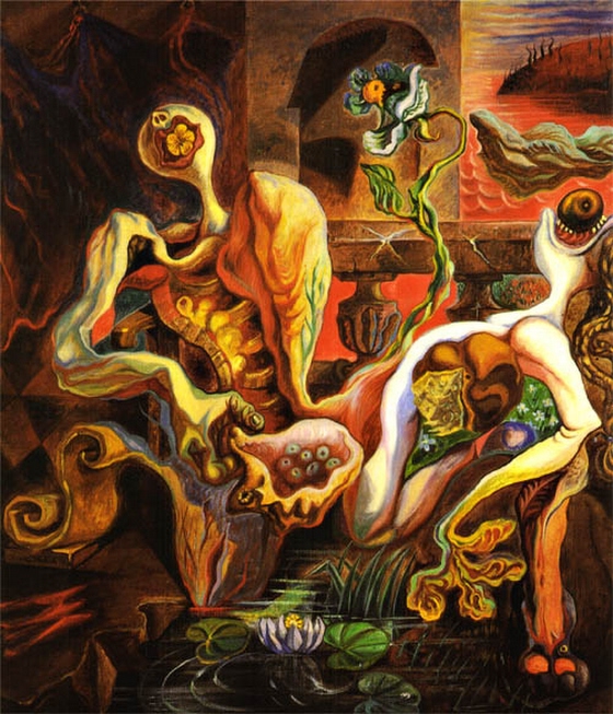 André Masson ~ The Metamorphosis of the Lovers