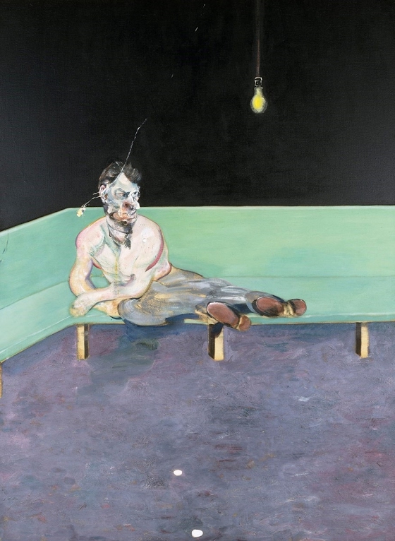 Francis Bacon ~ Study for Portrait of Lucian Freud