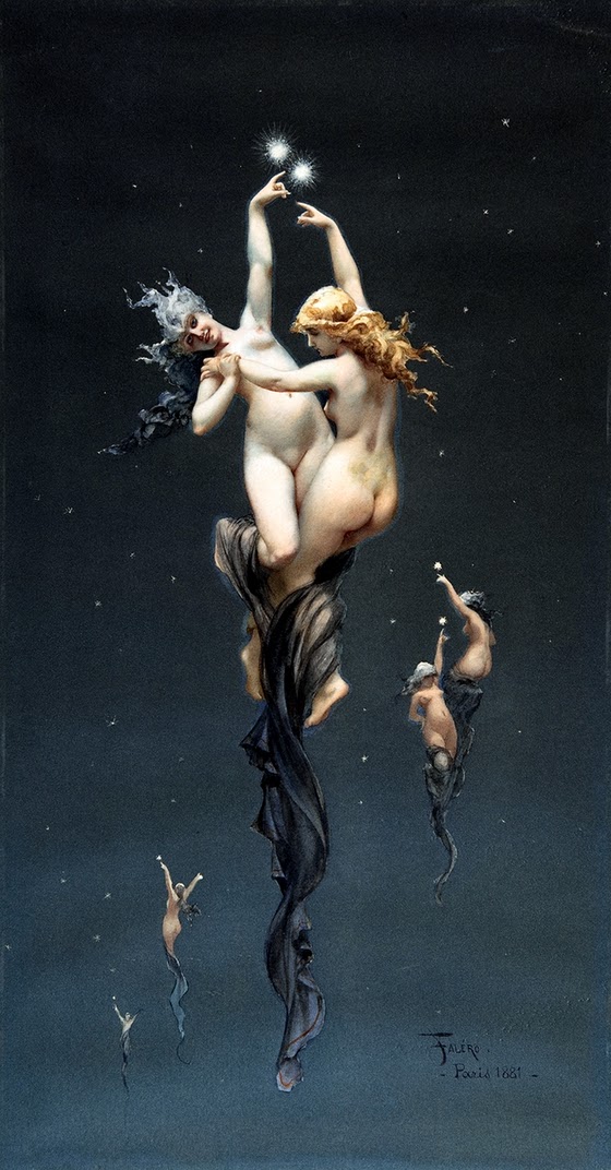 Luis Ricardo Falero ~ Twin Stars