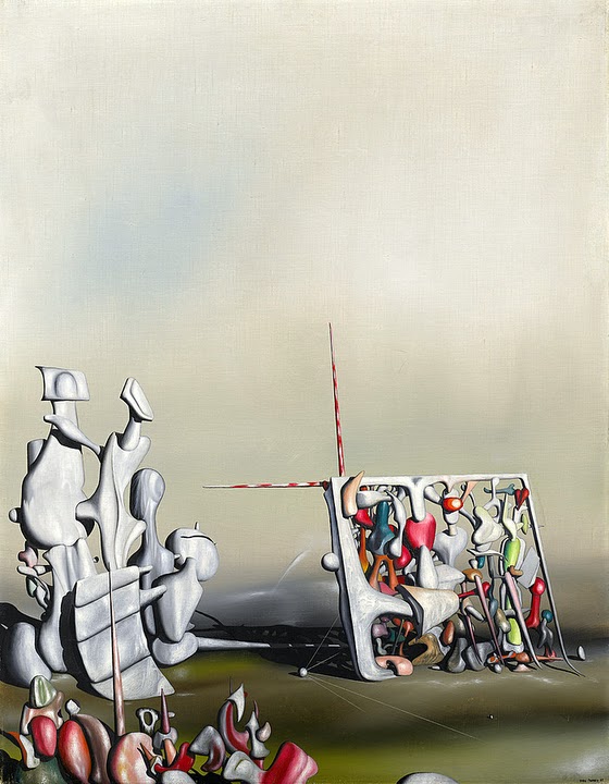 Yves Tanguy ~ There, Motion Has Not Yet Ceased