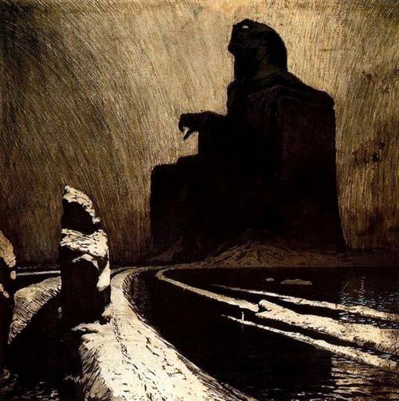 František Kupka ~ The Black Idol (Resistance)