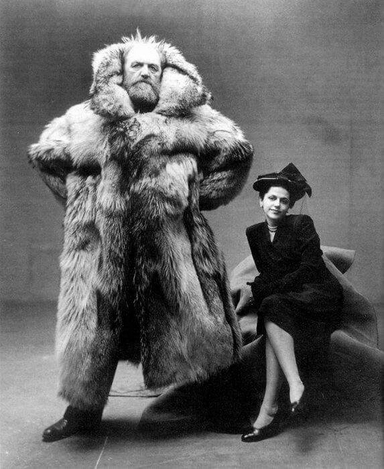 Irving Penn ~ Portrait of Peter Freuchen