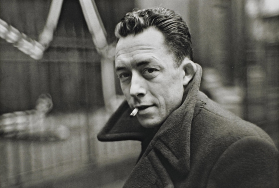 Henri Cartier-Bresson ~ Albert Camus, Paris, 1944