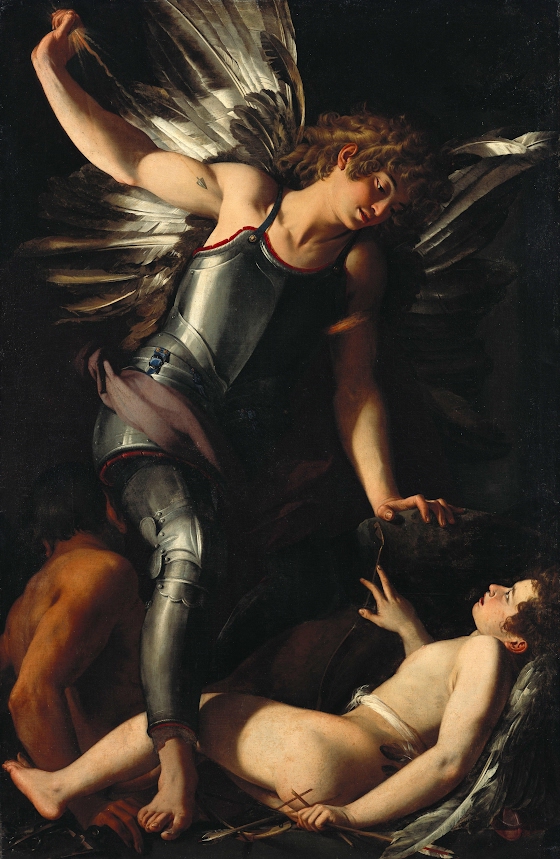 Giovanni Baglione ~ The Divine Eros Defeats the Earthly Eros