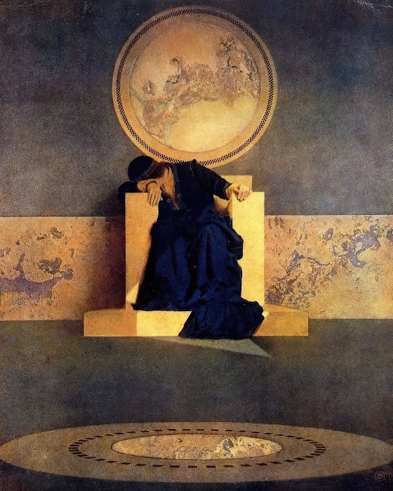 Maxfield Parrish ~ The Young King of the Black Isles