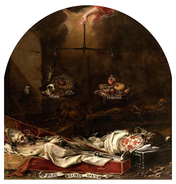 Juan de Valdés Leal ~ Finis Gloriae Mundi