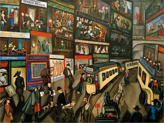 Nikolaus Braun ~ Berlin street scene