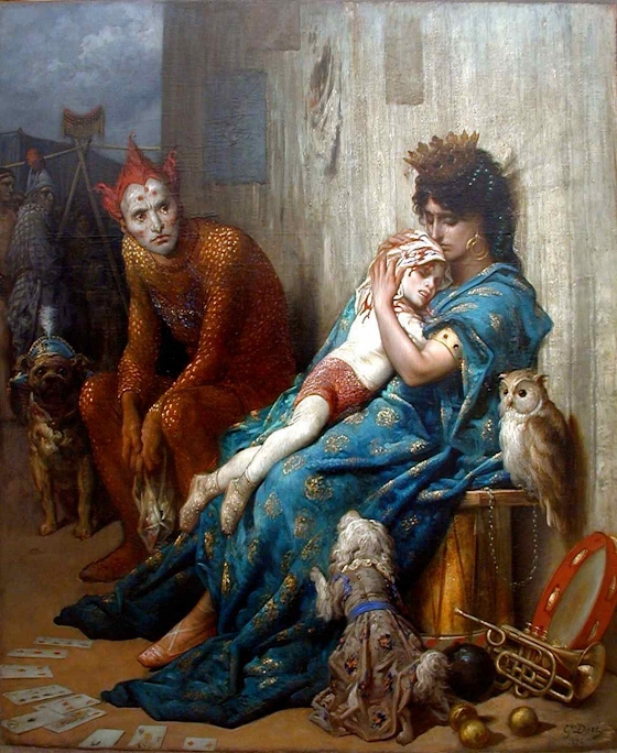 Gustave Doré ~ The Acrobats