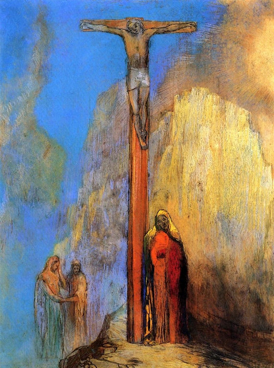 Odilon Redon  ~ Calvary