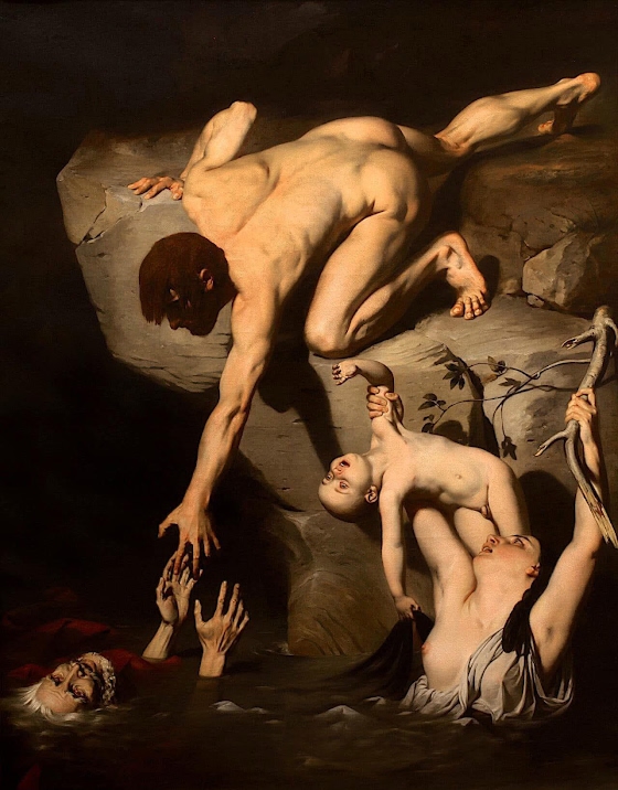 Joseph-Désiré Court ~ Scene from the Great Flood