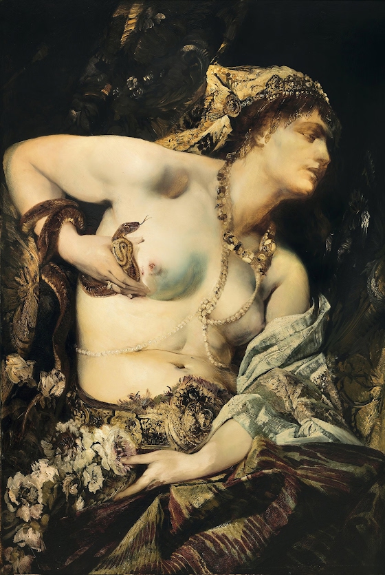 Hans Makart ~ The Death Of Cleopatra