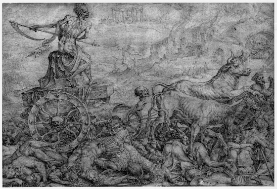 Marinus van Reymerswaele ~ The Triumph of Death