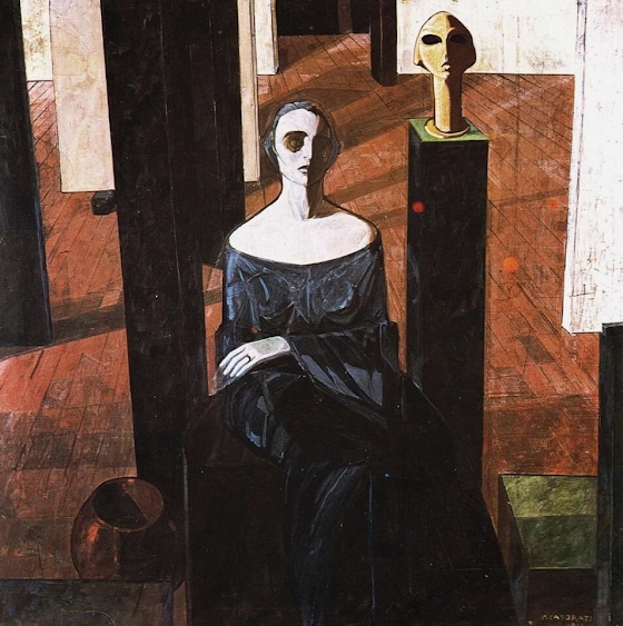 Felice Casorati ~ Anna-Maria De Lisi