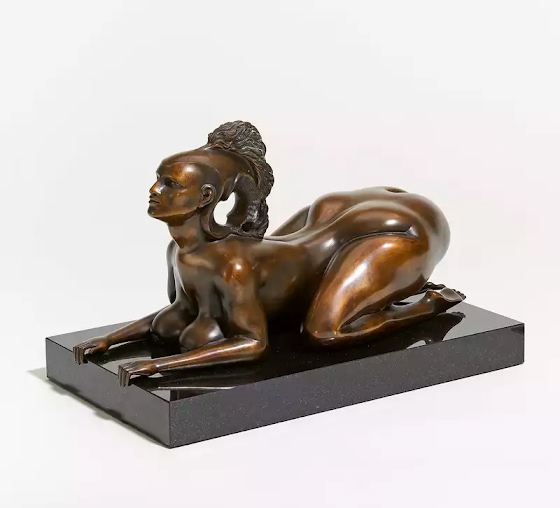 Ernst Fuchs ~ Sphinx sculptures