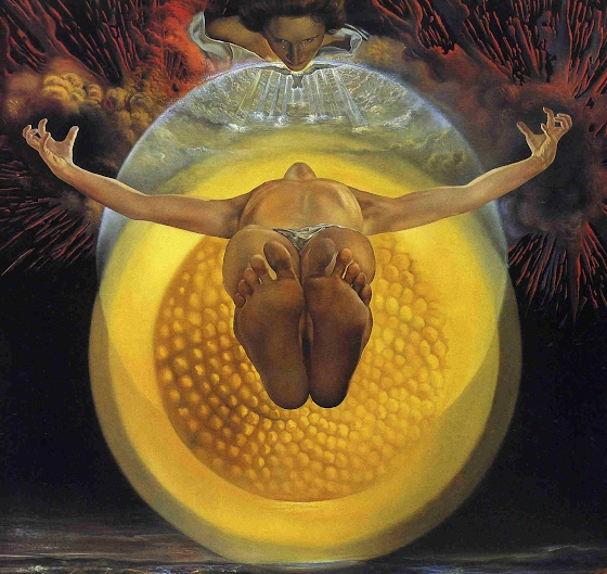 Salvador Dalí ~ The Ascension of Christ
