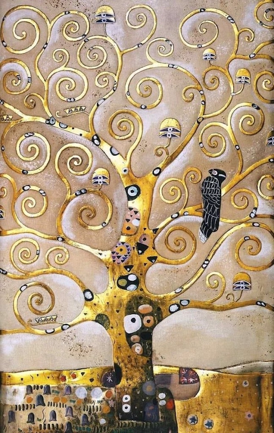 Gustav Klimt ~ The Tree of Life, Stoclet Frieze